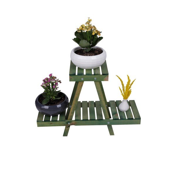 Drewniany kwietnik (wysokość 50 cm) Jardiniere – Mioli Decor