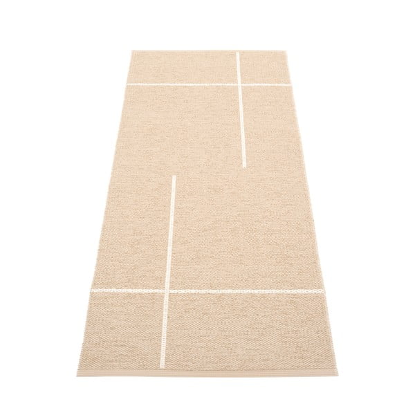 Beżowy chodnik odpowiedni na zewnątrz 70x180 cm Fred Beige – Pappelina