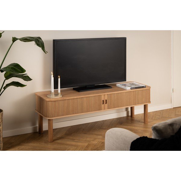 Szafka pod TV w dekorze dębu 140x45 cm Langley – Actona-image-1