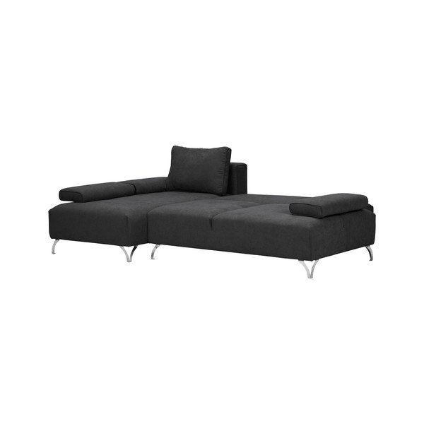 Ciemnoszary rozkładany narożnik lewostronny Windsor & Co Sofas Virgo-image-3