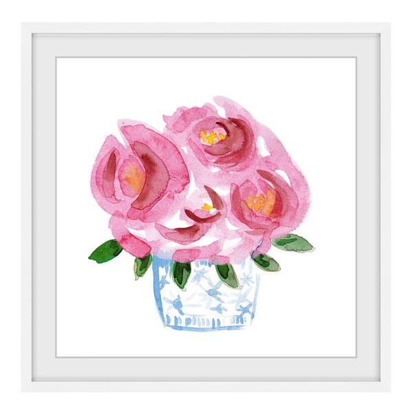 Obraz na płótnie Marmont Hill Wild Roses, 41x41 cm