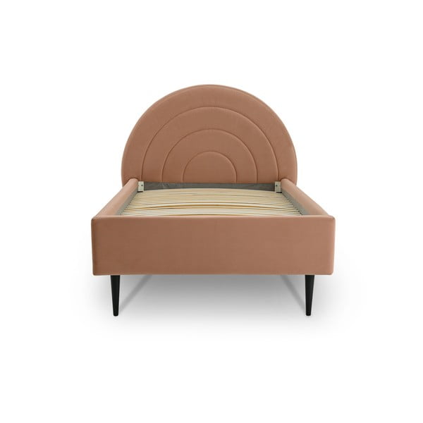 Różowe łóżko dziecięce 90x200 cm Rainbow – Scandic-image-3