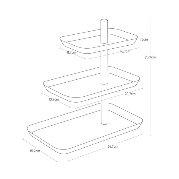 Metalowy stojak na biżuterię Rin – YAMAZAKI-image-4