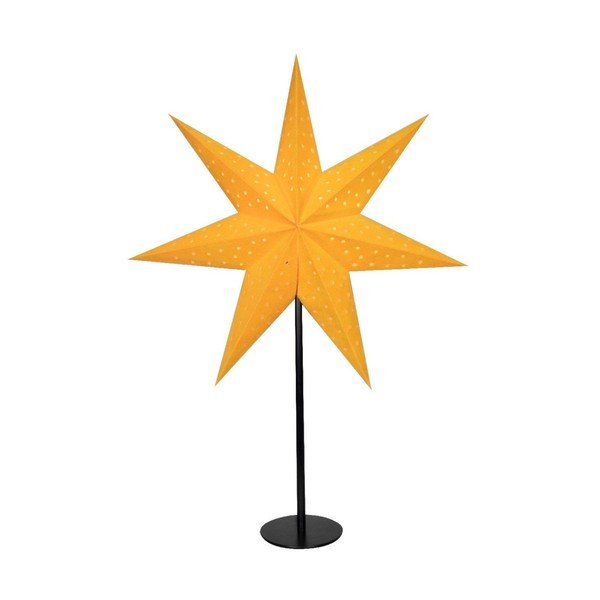 Czarno-pomarańczowa świąteczna dekoracja świetlna Clara – Markslöjd