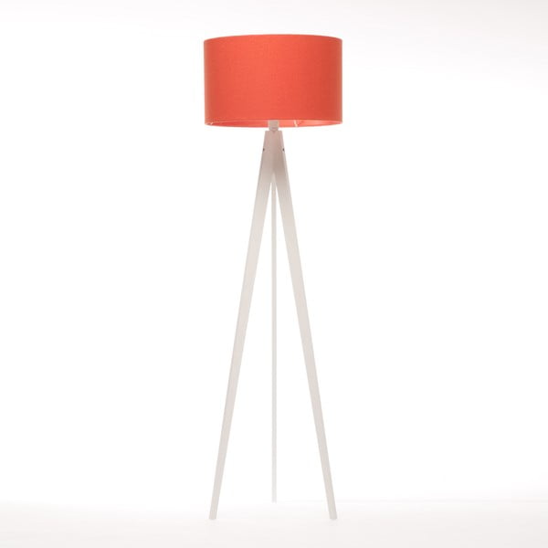 Lampa stojąca Artist Red Felt/White Birch, 125x42 cm