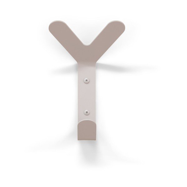 Szarobrązowy ścienny stalowy haczyk Frondo – Spinder Design-image-2