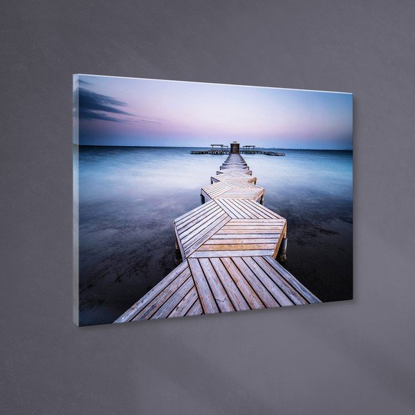 Obraz 113x85 cm Twilight Pier – Styler-image-3