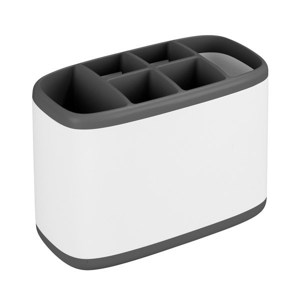 Biały plastikowy organizer łazienkowy na kosmetyki – Wenko-image-2