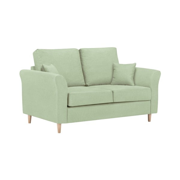 Zielona sofa 2-osobowa Kooko Home Smooth