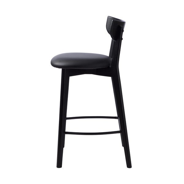 Czarny hoker (wysokość siedziska 67 cm) Pero – Unique Furniture-image-4