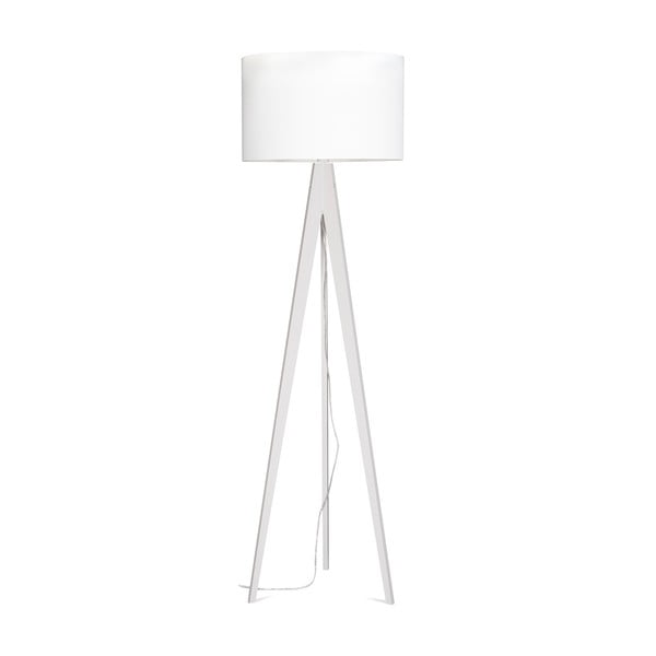Lampa stojąca Artist White/White, 125x42 cm