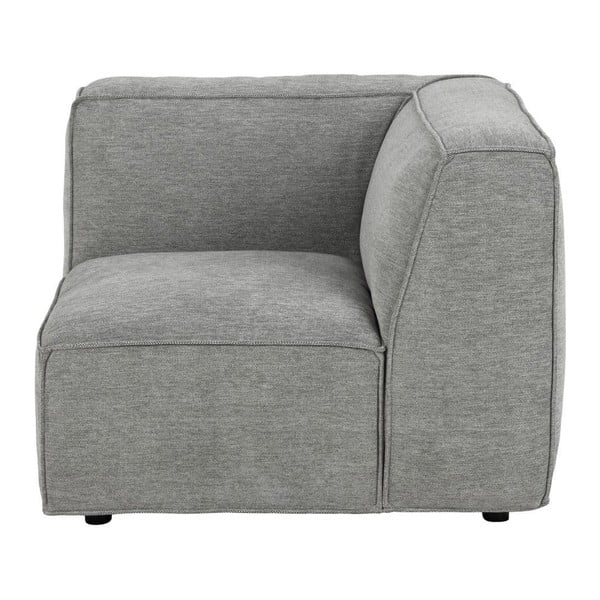 Jasnoszary narożny moduł sofy Bonami Selection Fairfield-image-3