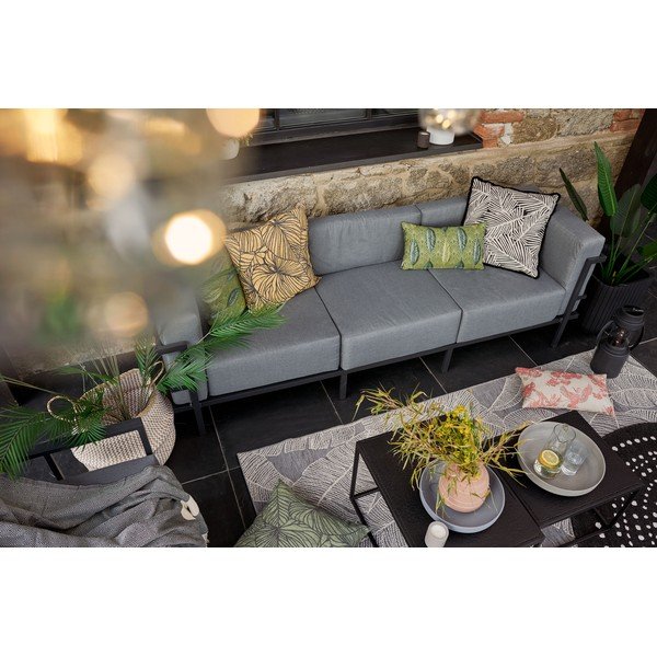 Szara 3-osobowa sofa ogrodowa Bonami Selection Bellisima-image-4