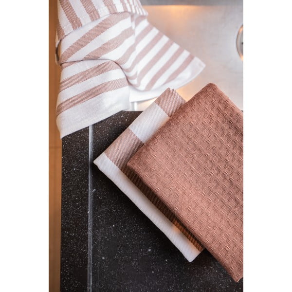 Bawełniane ścierki zestaw 3 szt. 51x74 cm Marra – Tiseco Home Studio-image-2