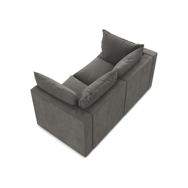 Ciemnoszara sofa 180 cm Manao – Makamii-image-3