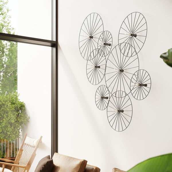 Czarna lampa sufitowa ø 60 cm Soho – Sollux-image-2