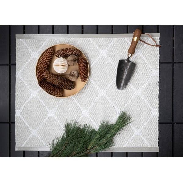 Jasnoszaro-kremowy dywan odpowiedni na zewnątrz 70x60 cm Rex Fossil – Pappelina-image-3