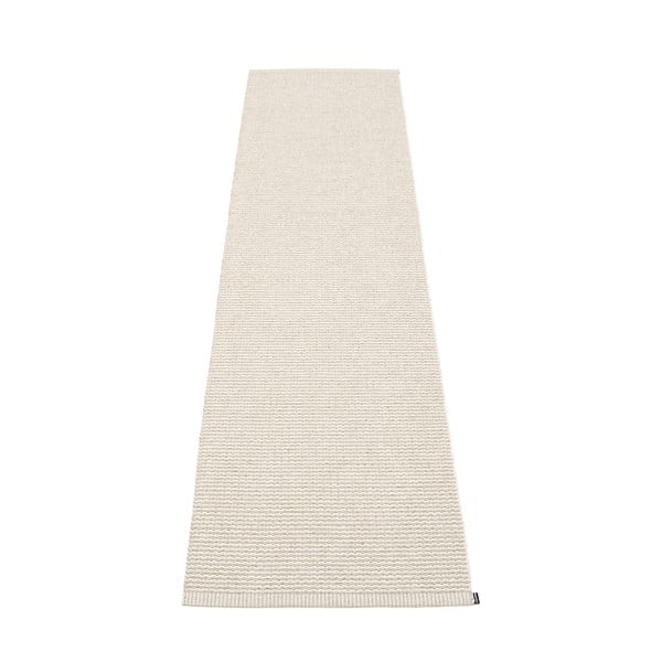 Kremowy chodnik odpowiedni na zewnątrz 60x250 cm Mono Linen Vanilla – Pappelina