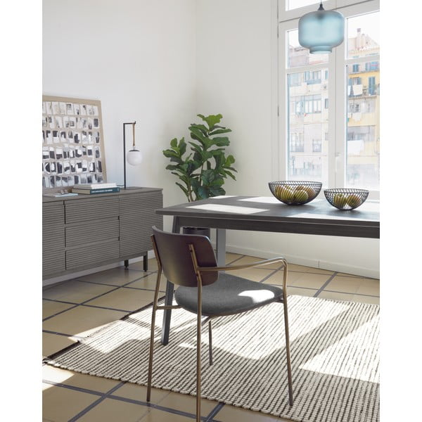 Szare krzesło Maureen – Kave Home-image-1