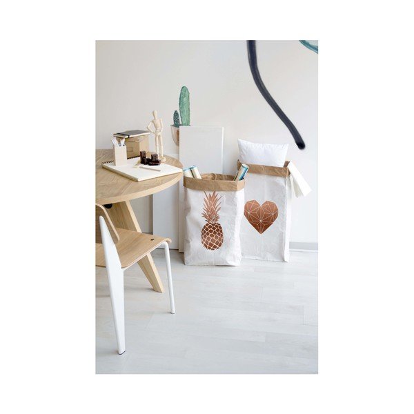 Torba papierowa z recyklingu Really Nice Things Most Pineapple-image-1