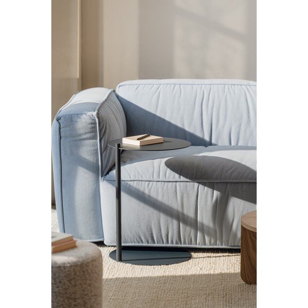 Stalowy okrągły stolik 41x40 cm Ande – noo.ma-image-1