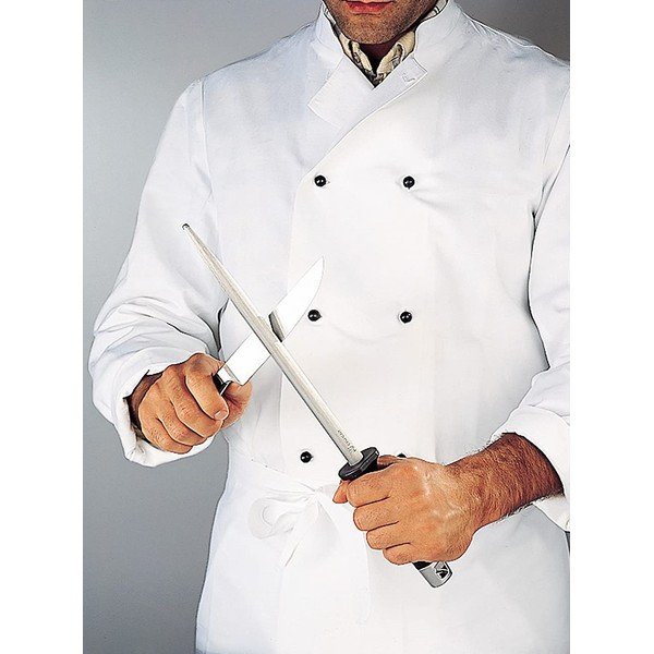 Stalka do ostrzenia ze specjalnie wykuwanej stali nierdzewnej WMF Spitzenklasse, dł. 23 cm-image-1