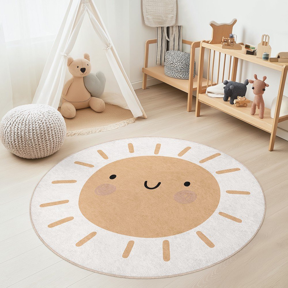 Dywan dziecięcy odpowiedni do prania ø150 cm Sunny World – Mila Home (zdjęcie 5)