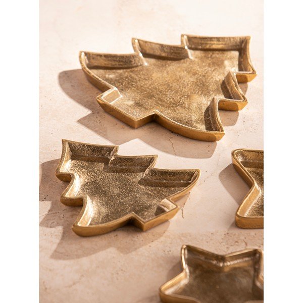 Metalowa taca dekoracyjna 24x23 cm Noelle Christmas Tree – Ladelle-image-1