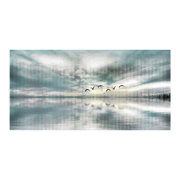 Obraz Marmont Hill Birds Skylight, 61x30 cm