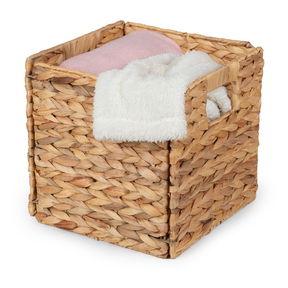 Koszyk z hiacyntu wodnego 24x24x24 cm – Compactor (zdjęcie 3)