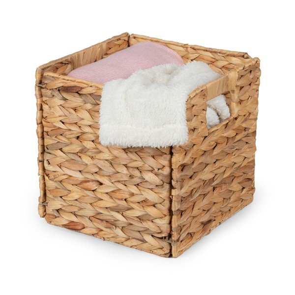Koszyk z hiacyntu wodnego 24x24x24 cm – Compactor-image-2