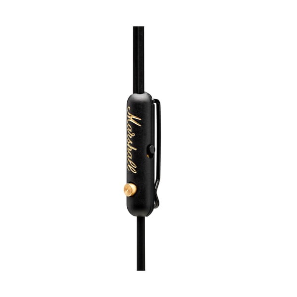 Czarne słuchawki douszne Marshall Mode EQ Black and Brass-image-4