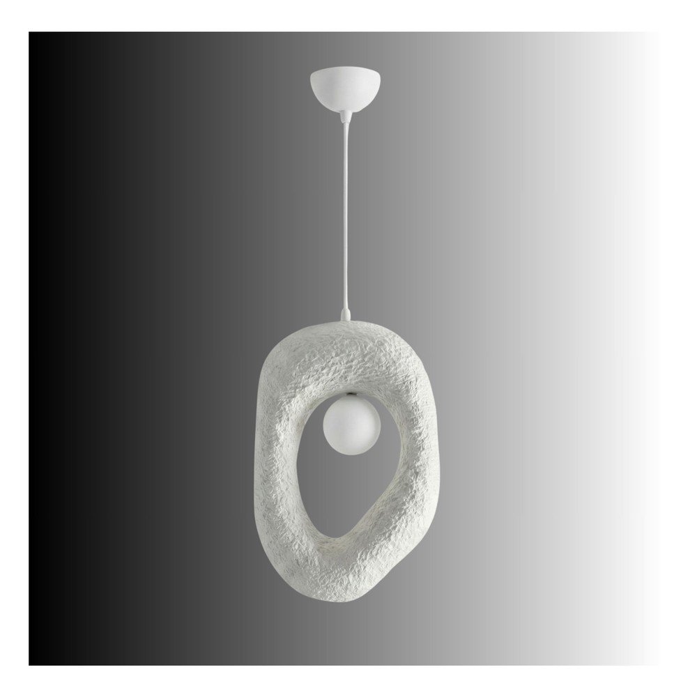 Biała metalowa lampa wisząca Lore – Opviq lights (zdjęcie 5)