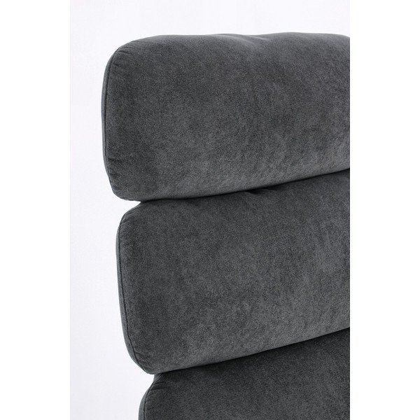 Czarny obrotowy fotel Violante – Bizzotto-image-1