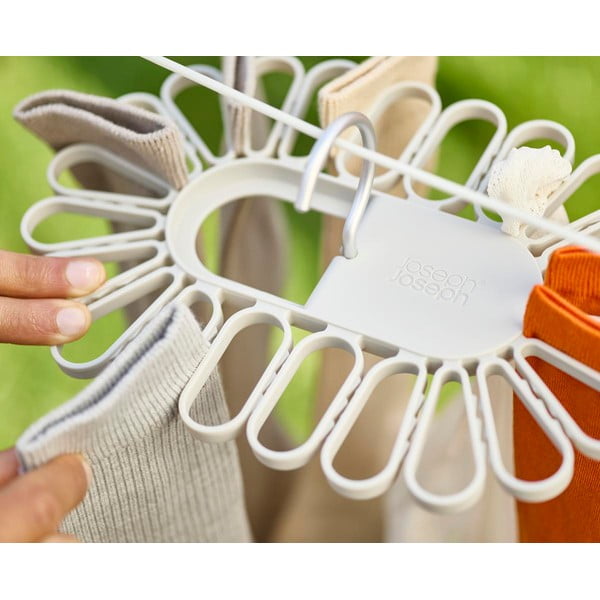 Beżowa wisząca suszarka na pranie Petal – Joseph Joseph-image-4
