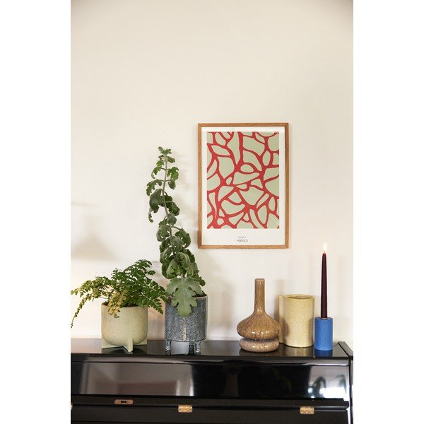 Ceramiczne ręcznie wykonane osłonki na doniczki zestaw 2 szt. ø 19 cm Split – Hübsch-image-3