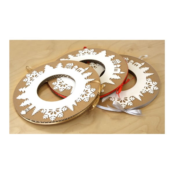 Wieniec adwentowy z szarą wstążką Unlimited Design for kids-image-3