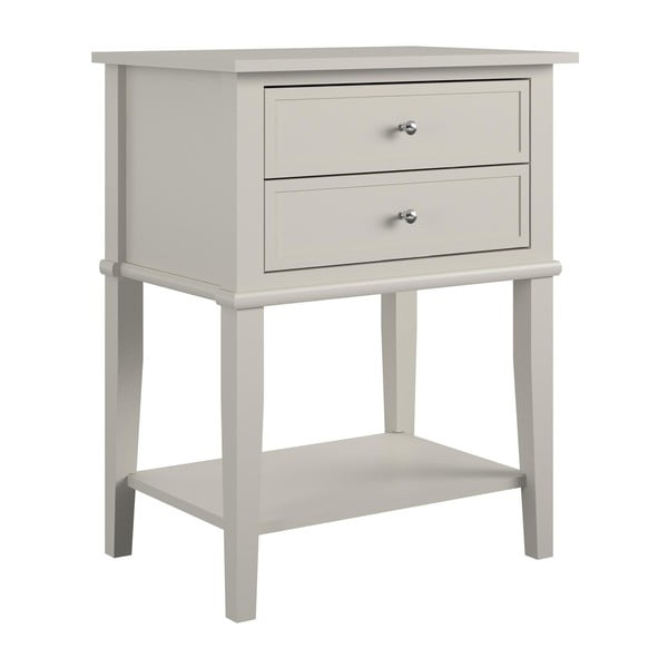 Jasnoszara szafka nocna Franklin – Støraa