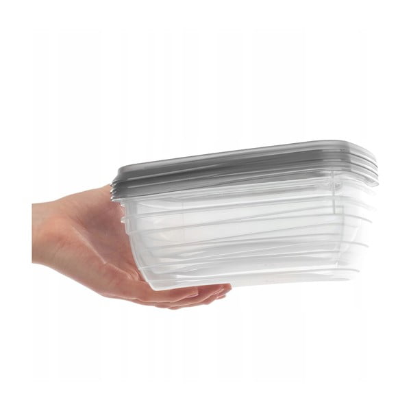 Pojemniki na żywność 3 szt. Vedo – Curver-image-3