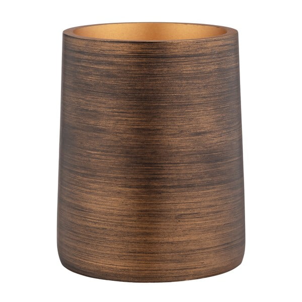 Brązowy kubek na szczoteczki do zębów Wenko Palena-image-2