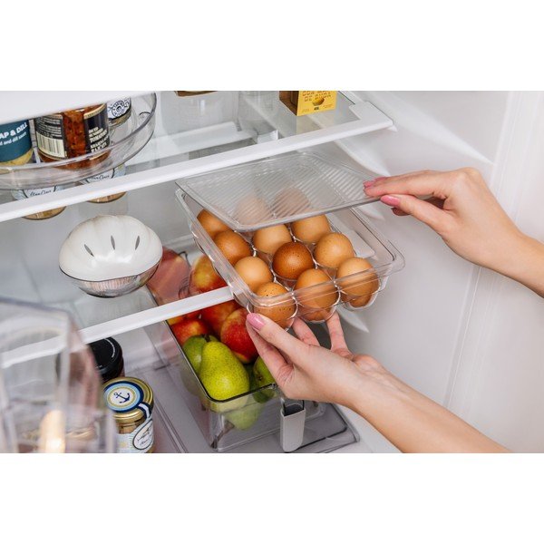 Plastikowy organizer na jajka do lodówki 23x17,5 cm – Casa De Engel-image-1