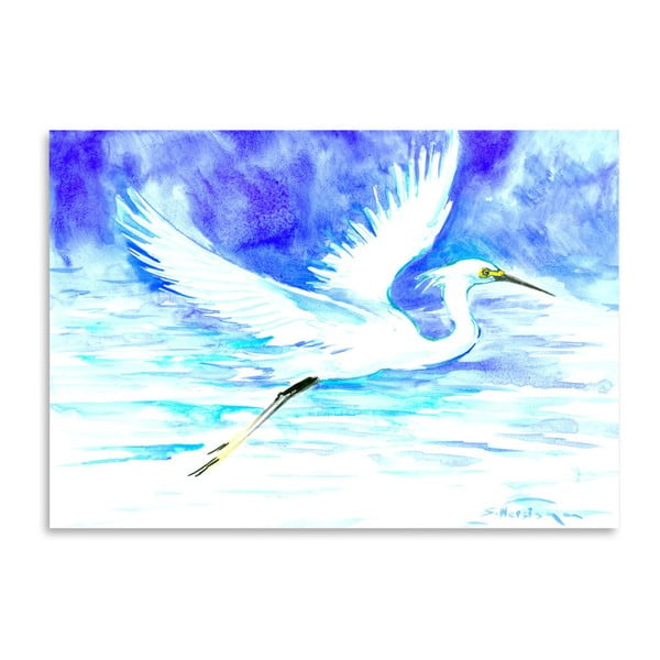 Plakat Blue Heron (projekt Surena Nersisyana), 42x30 cm