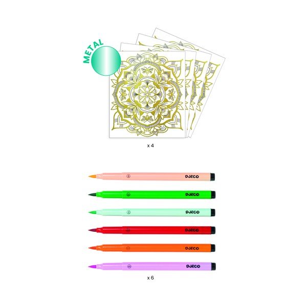 Zestaw kreatywny Flora – Djeco-image-1