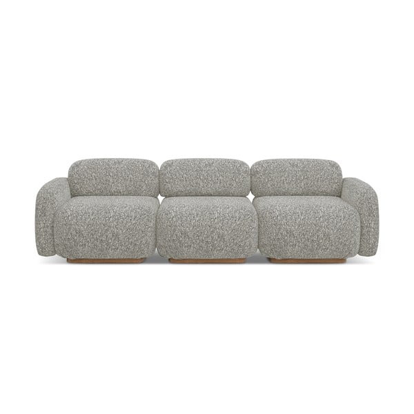 Szara sofa modułowa 270 cm Ailani – Makamii