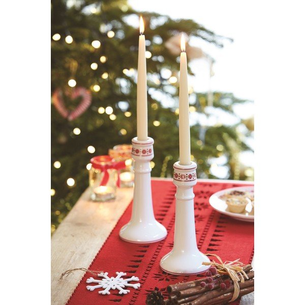 Zestaw 2 świeczników Merry Little Christmas-image-1