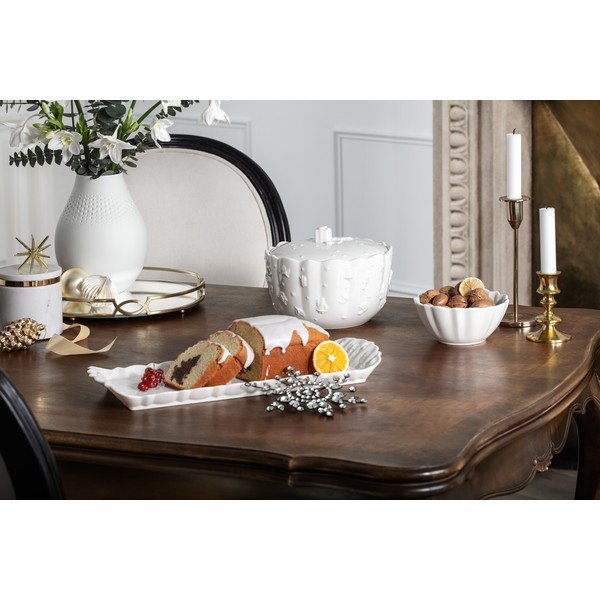 Biały porcelanowy półmisek Toy's Delight Villeroy&Boch, dł. 40 cm-image-1