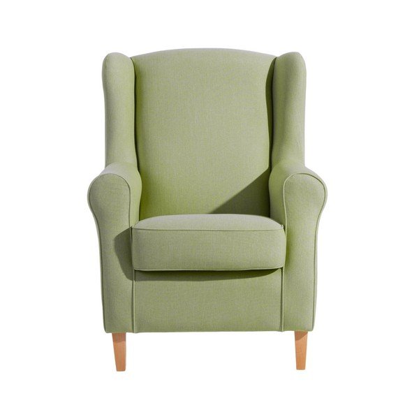 Zielony fotel uszak Max Winzer Lorris Apple-image-2