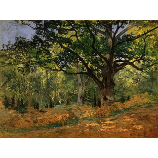 Reprodukcja obrazu Claude'a Moneta – The Bodmer Oak, Fontainebleau Forest, 70x50 cm