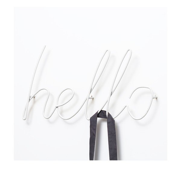 Biały wieszak Hello Coat-image-2