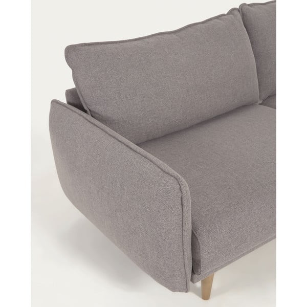 Szara sofa 210 cm Carlota − Kave Home-image-3